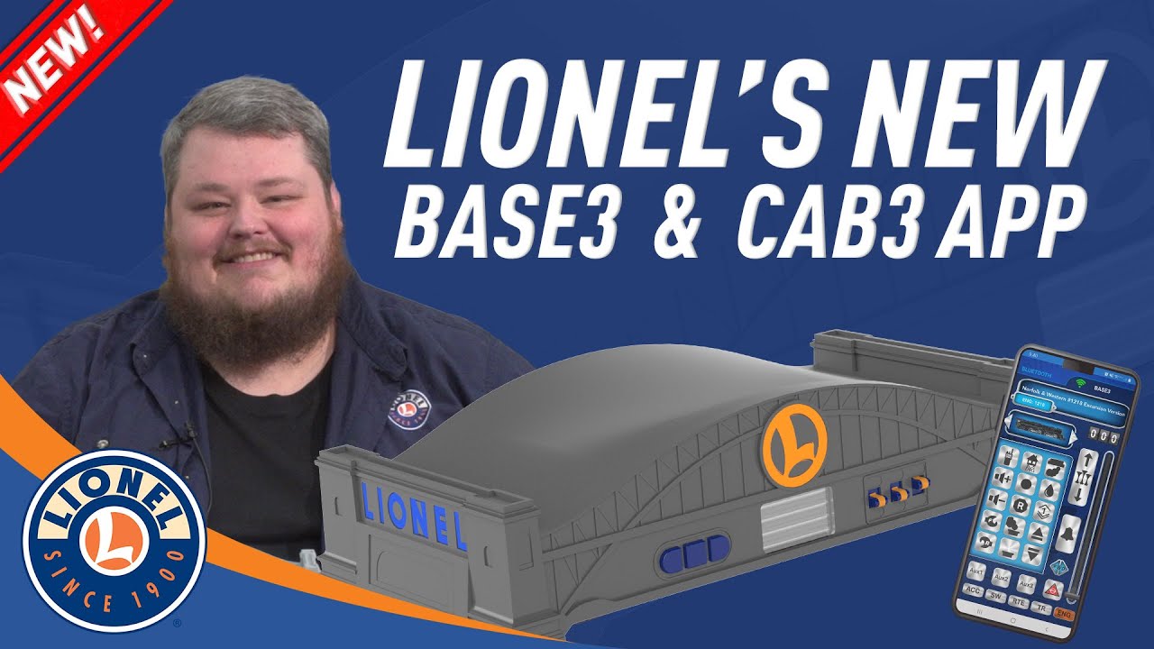 Introducing Lionel's Cab3 & Base3 System
