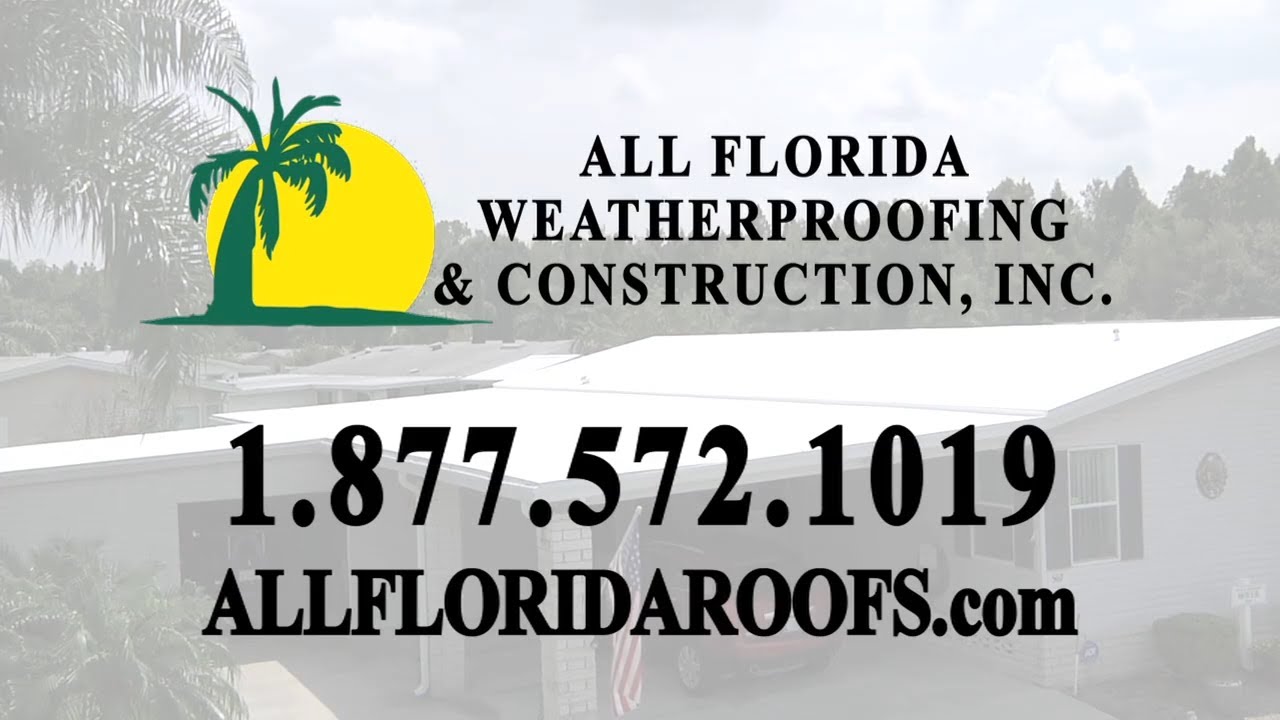 All Florida Roofs - Mobile & Manufactured Home Roofing Specialist! Insulated Roof Overs.