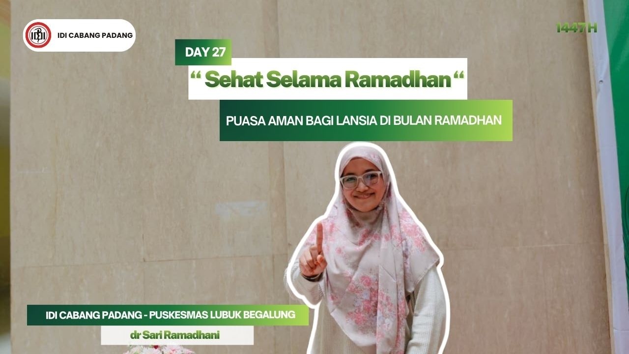 Tips Puasa Aman bagi Lansia | Sehat Selama Ramadhan Day 27