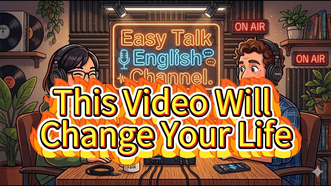 English Podcast For Learning English | This Video Will Change Your Life | Easy Talk English Channel