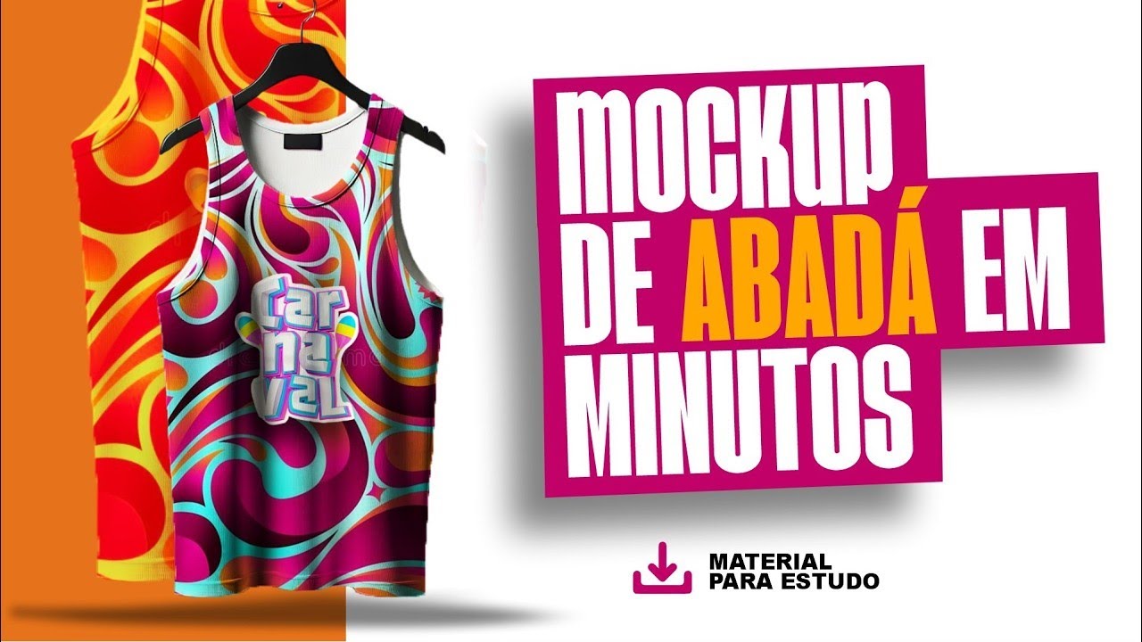 Como Fazer Mockup de Abadá que Vende no Carnaval 2026!