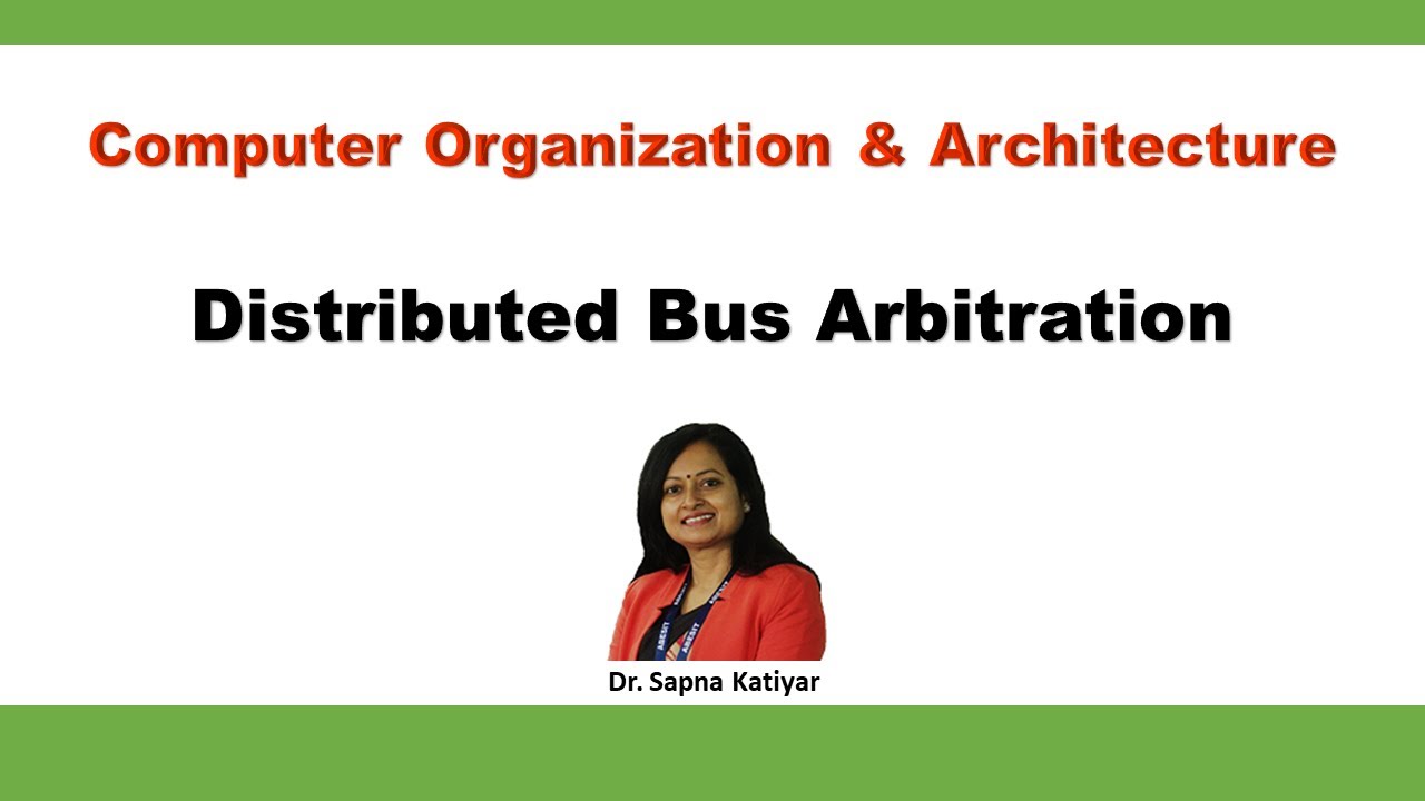 Distributed Bus Arbitration || Computer Organization and Architecture