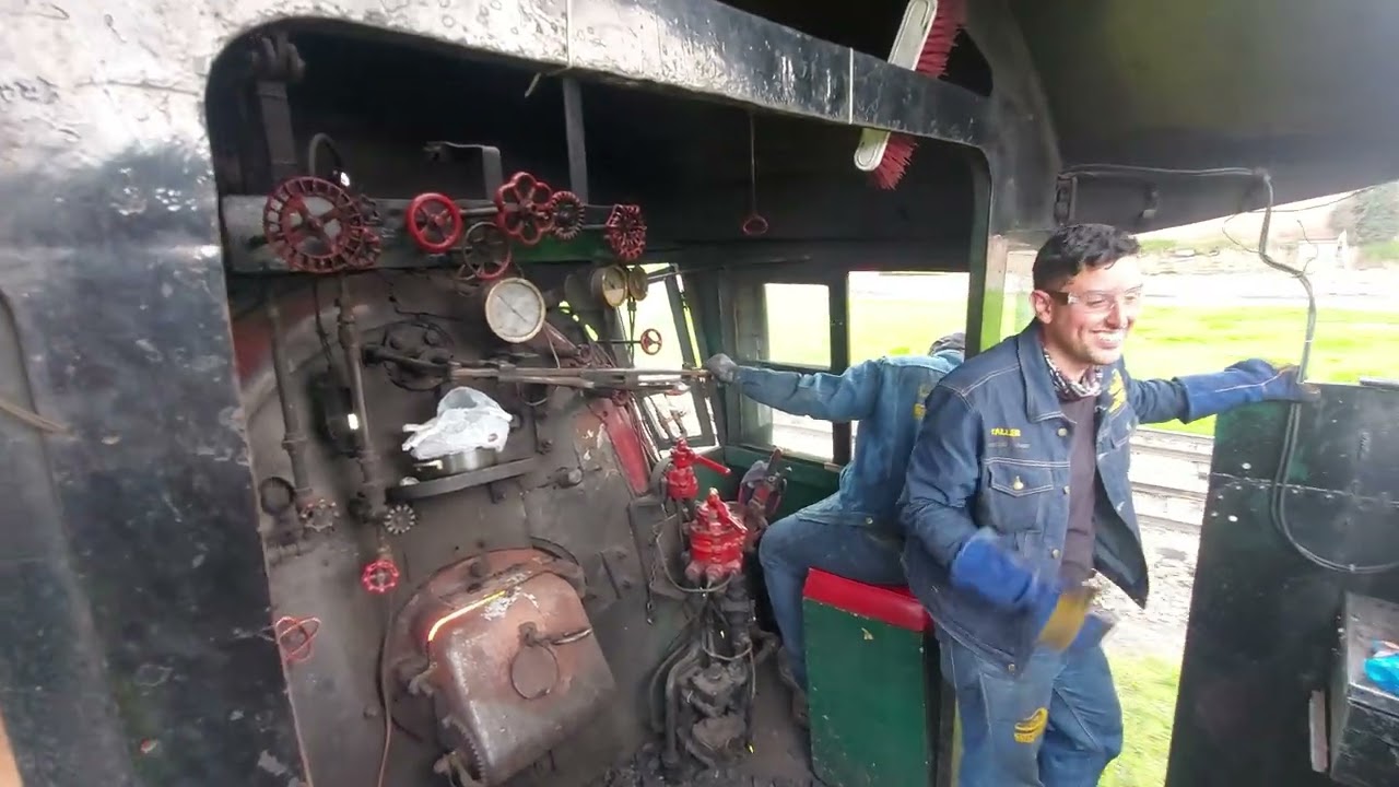 Trenes de Colombia - Locomotora 85 parte 5 - Maniobras de inversión en La Caro - Noviembre 2022