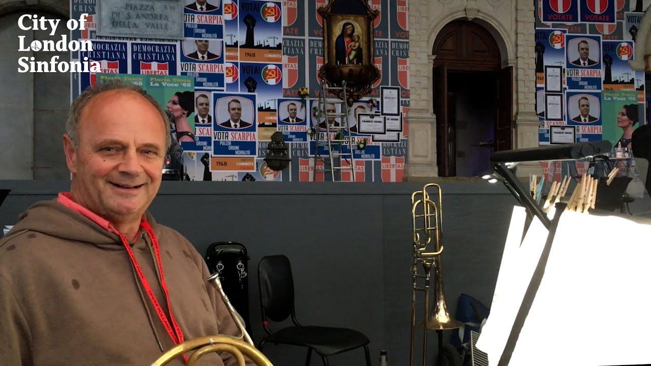 CLS horn player Mark Paine talks about the orchestra pit at Opera Holland Park