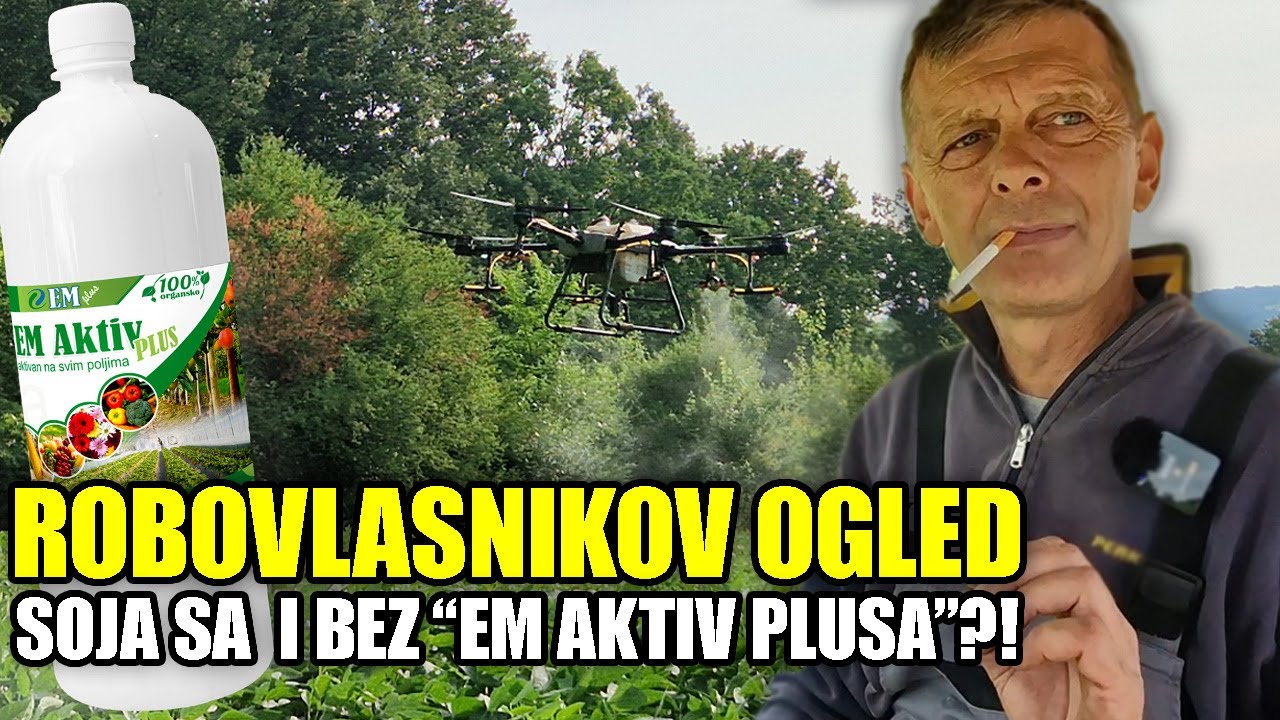 PRSKANJE SOJE DRONOM!! ROBOVLASNIKOV OGLED SOJE & TEST 