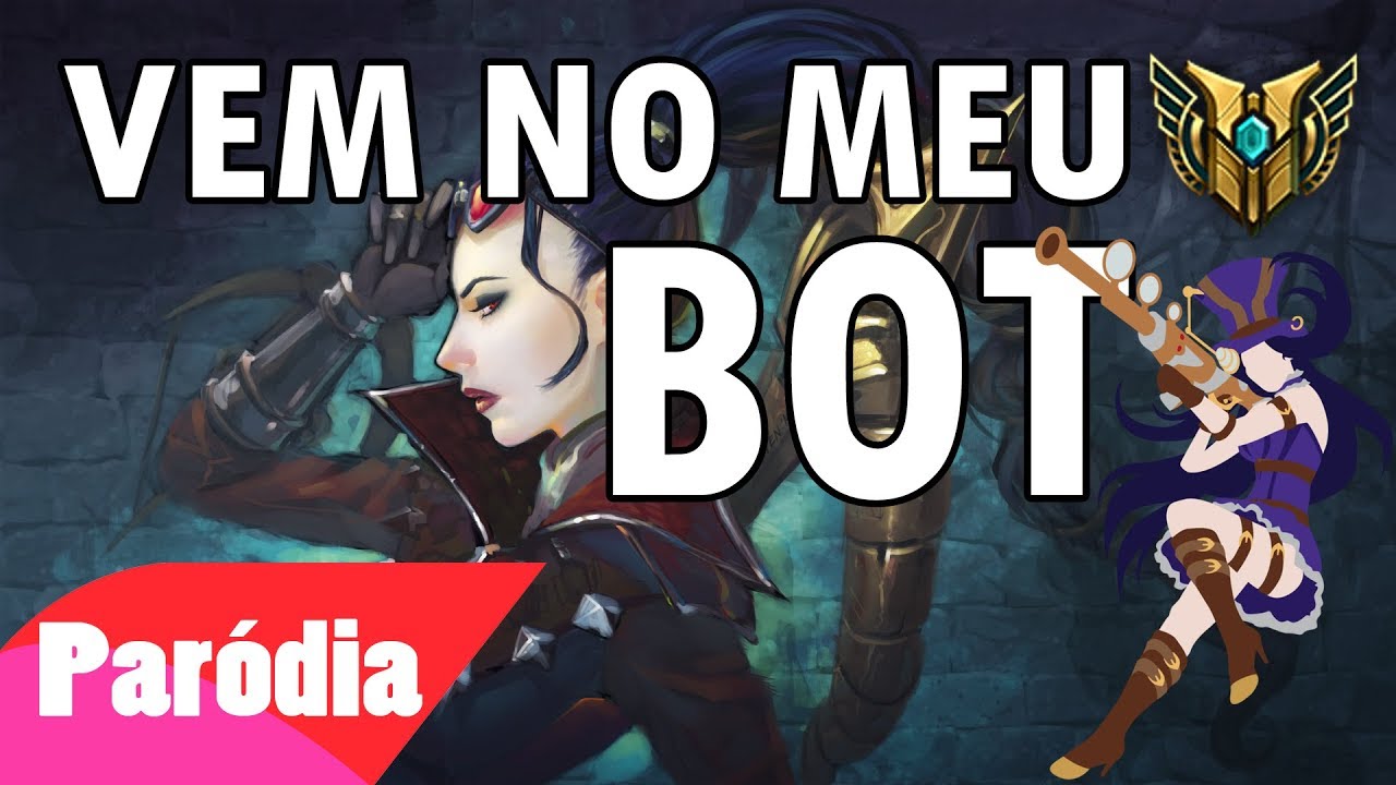 Paródia League of Legends VAYNE - THE WEEKND - STARBOY / VEM NO MEU BOT / feat. KrazyPotato
