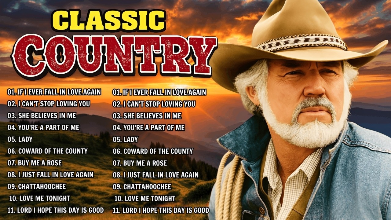 Best Classic Country Songs of All Time 🎸Greatest Old Country Music Hits🤠TOP 20+Country Legend Music