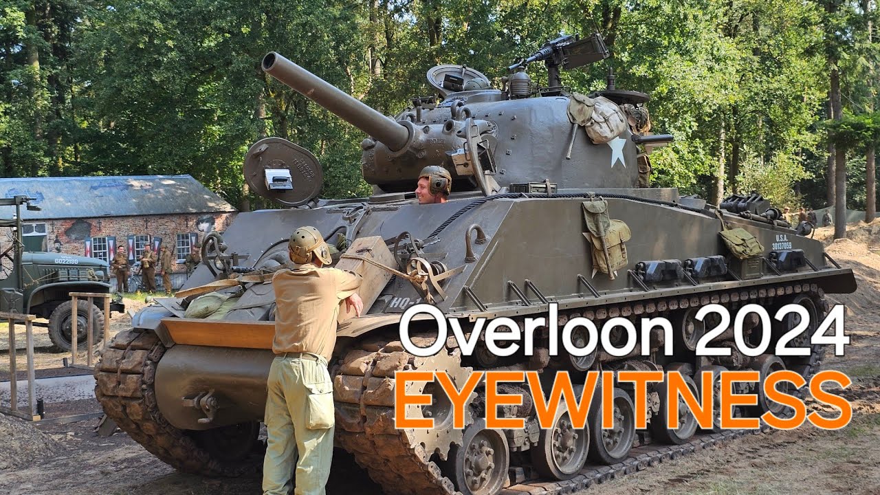 Eyewitness 2024 - Overloon - Full Show. Part 1. WWII Military Show
