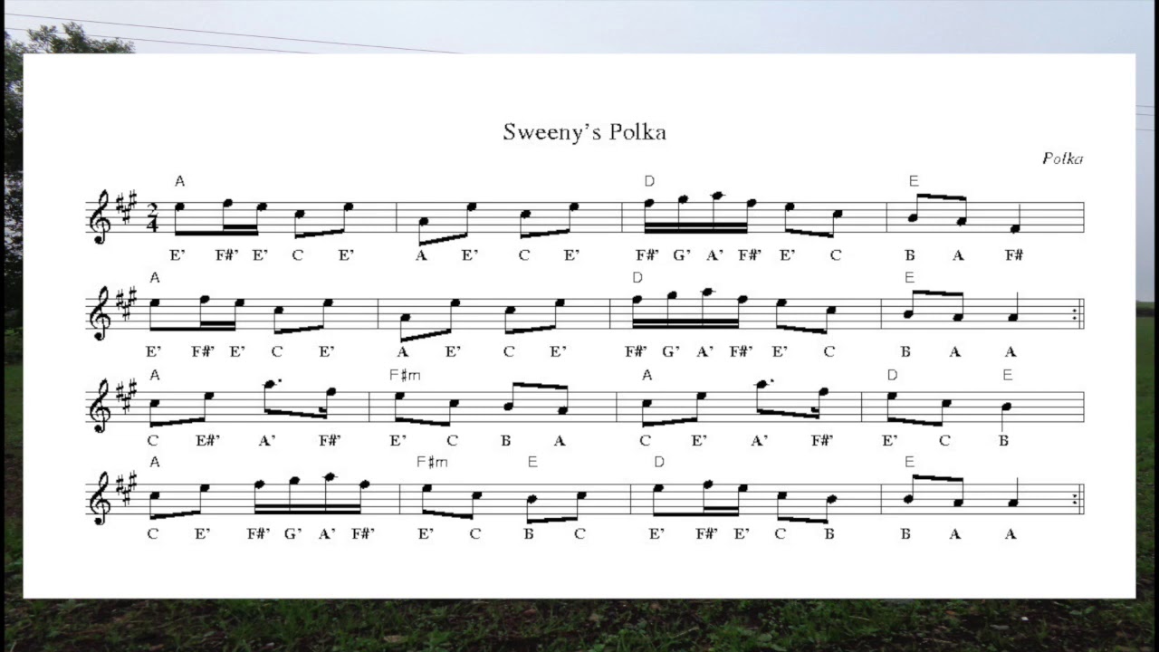 Sweeney's Polka (Polka) - Play-Along Wednesday
