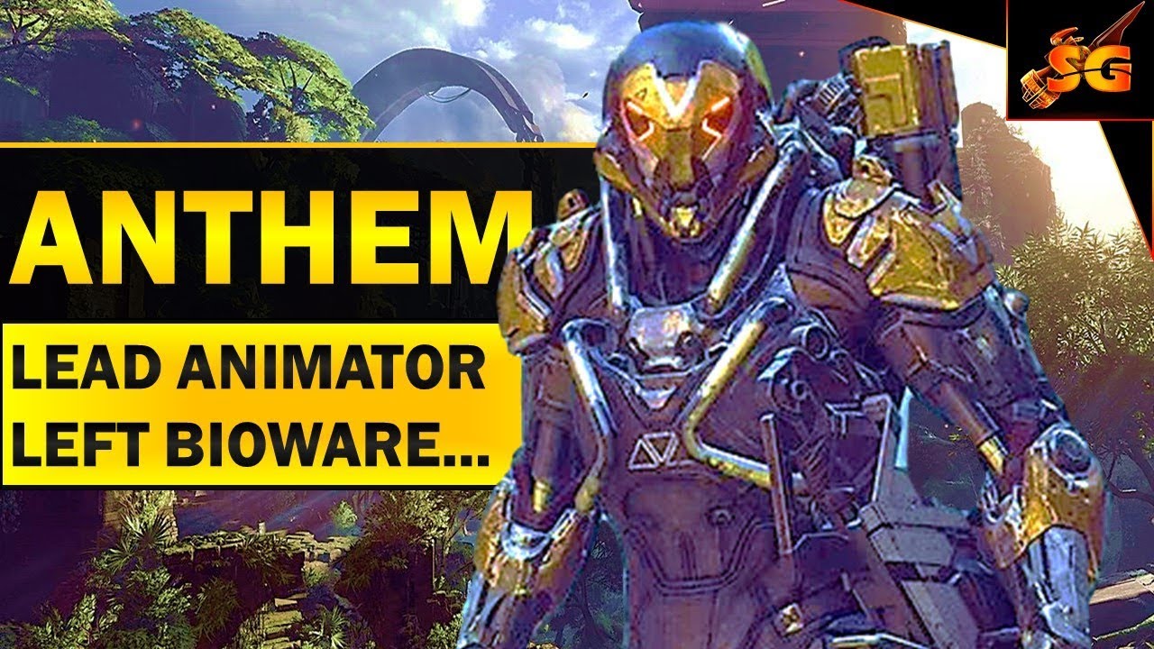 ANTHEM NEWS UPDATE!! Lead Animator LEAVES BIOWARE AFTER 17 YEARS!  Is All Well With EA and Anthem?