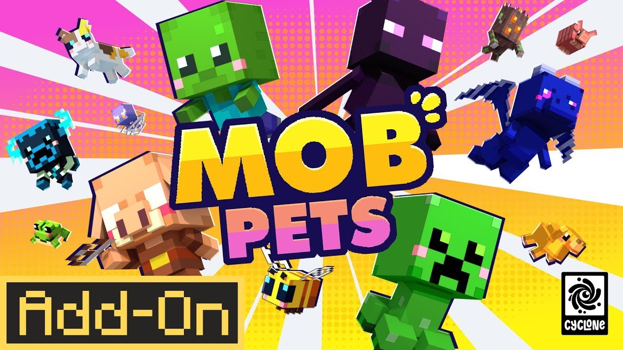 Mob Pets 1.0 Дополнение | Майнкрафт Рынок | Демонстрация