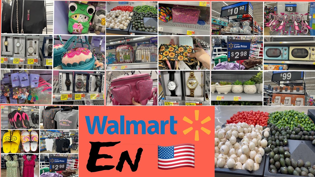 WALMART en Estados Unidos 🇺🇸. La gente AMA comprar aquí cuando llegan al país. TIENEN TODO😱