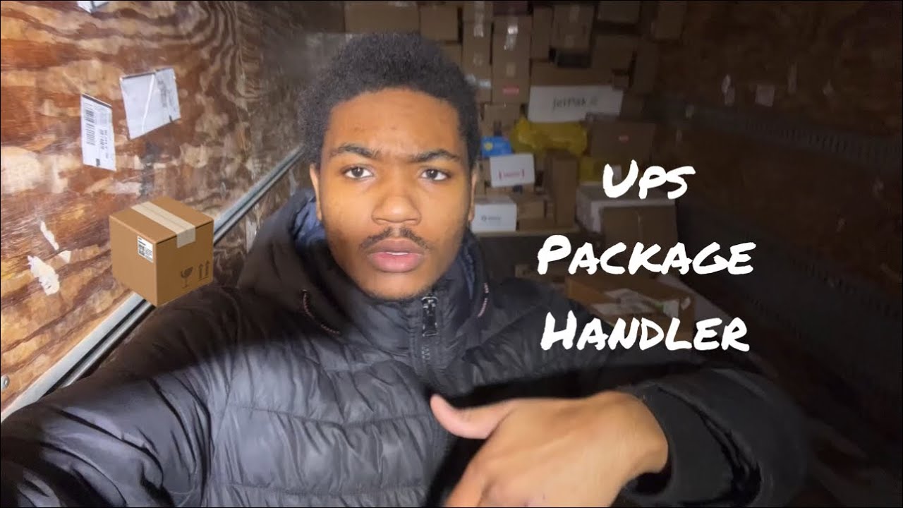 DAY IN THE LIFE OF A UPS PACKAGE HANDLER📦 (PART 1)
