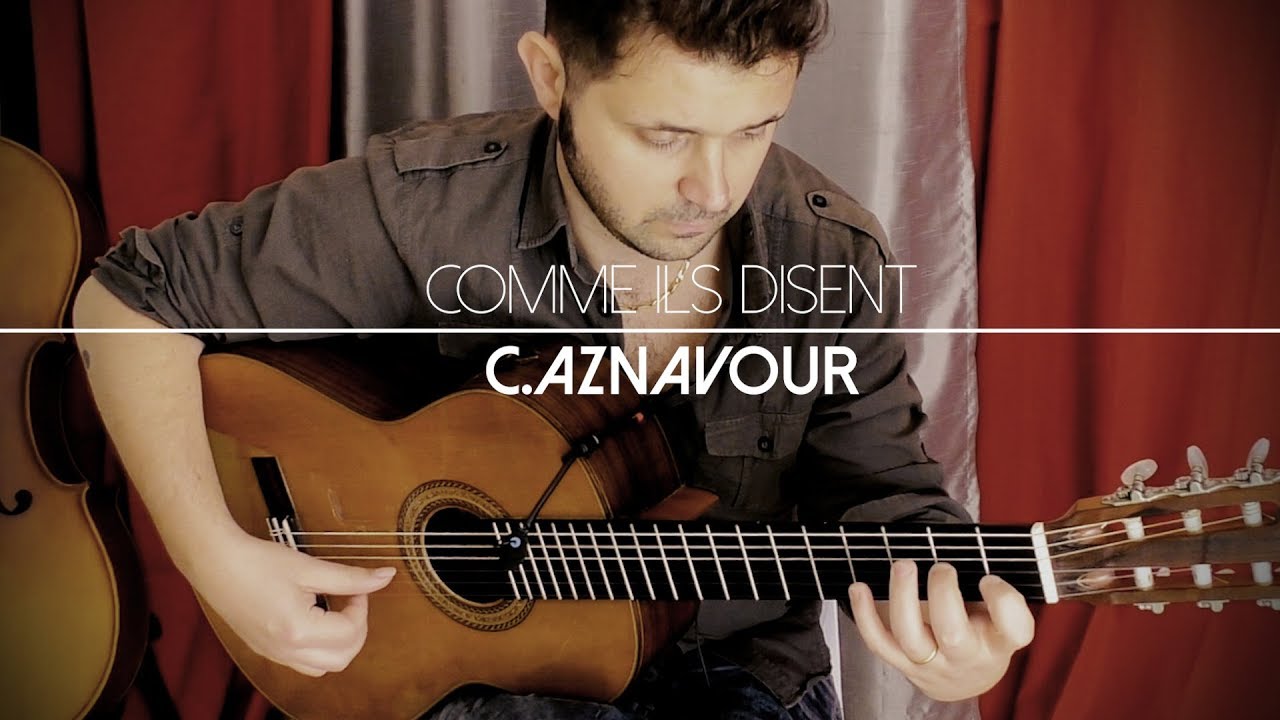 Comme ils disent - Aznavour - Guitar solo
