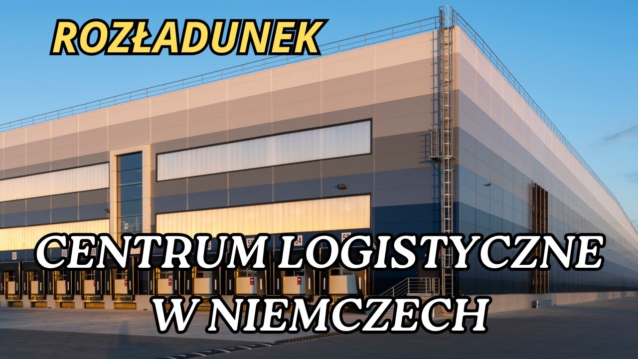 ROZŁADUNEK W NIEMIECKIM CENTRUM LOGISTYCZNYM/KIEROWCA ZAWODOWY