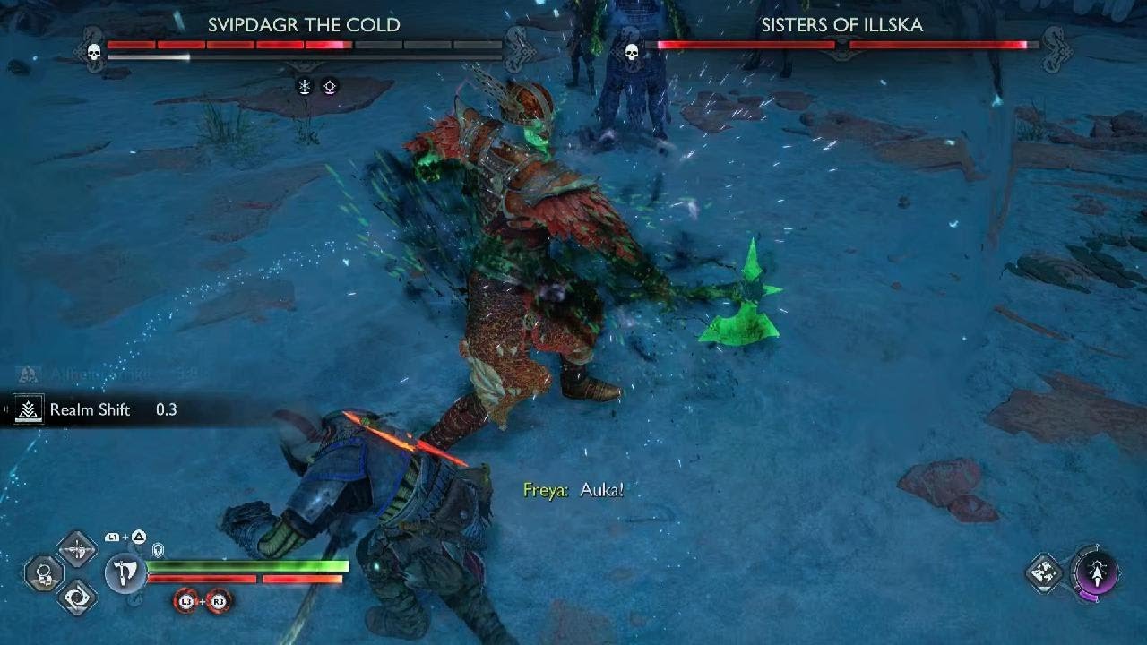 RAGNAROK | SVIPDAGR THE COLD & SISTERS OF ILLSKA BOSS | GMGOW | UNDERPOWERED | RED BAR | NO DAMAGE 😩