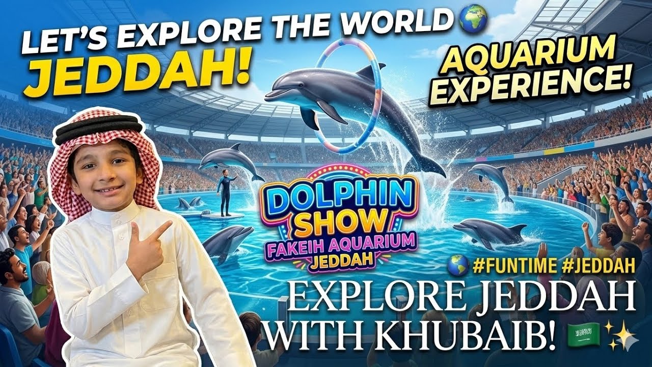 Explore Fakeih Aquarium | Dolphin Show Jeddah | Explore Jeddah 