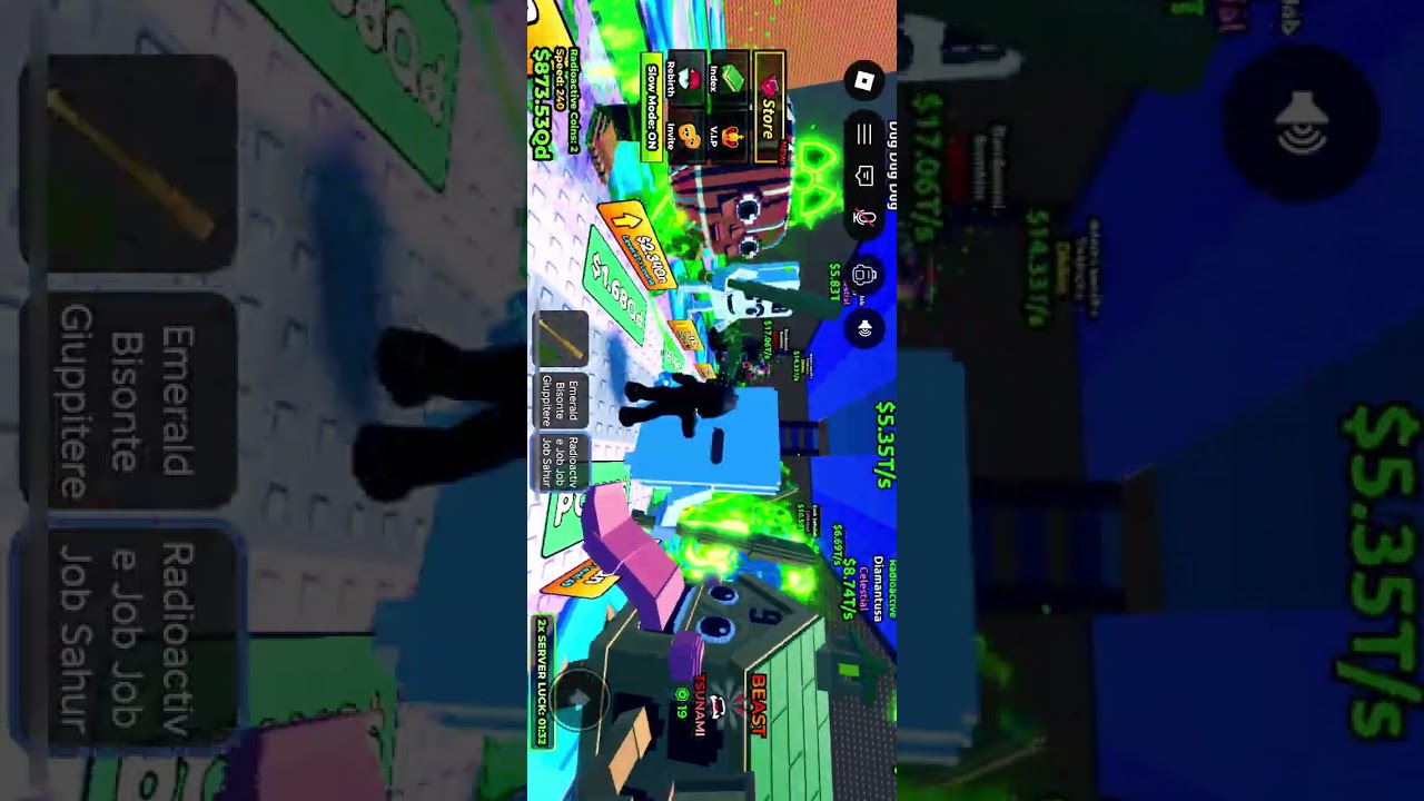 Chippy Plays escape tsunami for brainrot (Day 1)