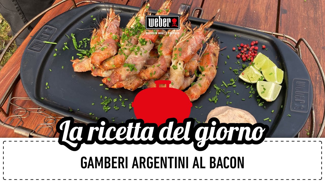 Video Ricetta: Gamberi argentini al bacon