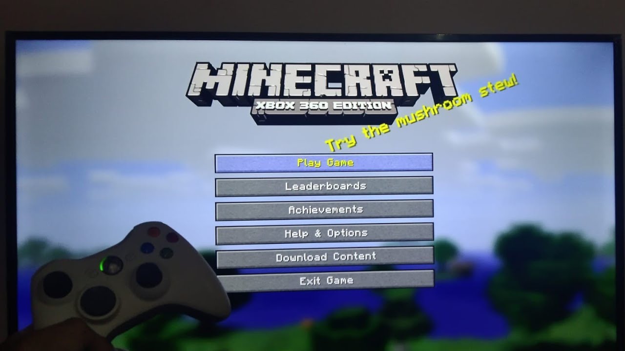 TESTING MINECRAFT ON XBOX 360 - POV GAMEPLAY , IMPRESSION 🔥