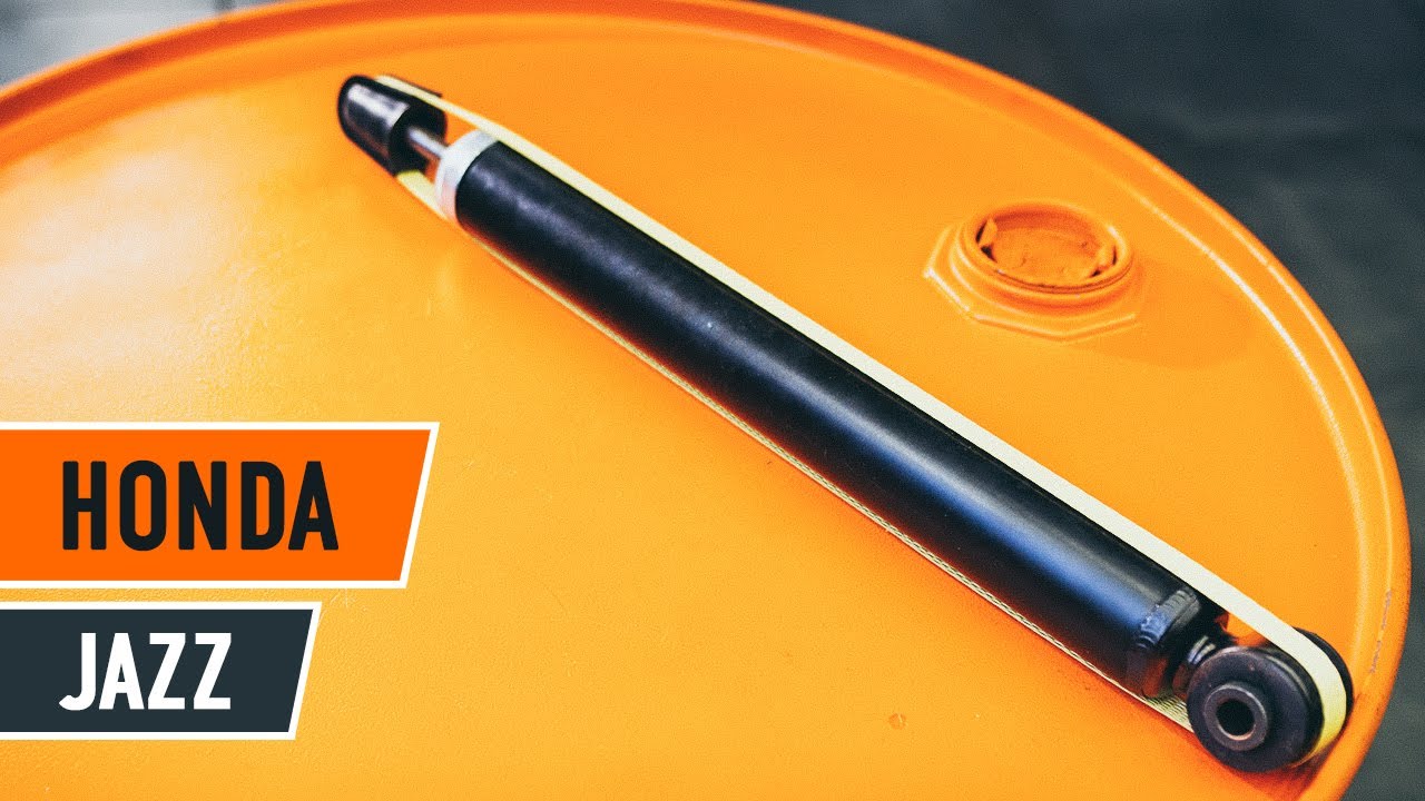 Kako zamenjati sprednji amortizerji na HONDA JAZZ  1 [Vodič]