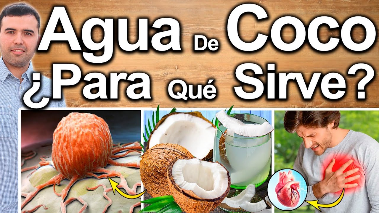 AGUA DE COCO TODOS LOS DIAS - Para Que Sirve, Beneficios Y Contraindicaciones