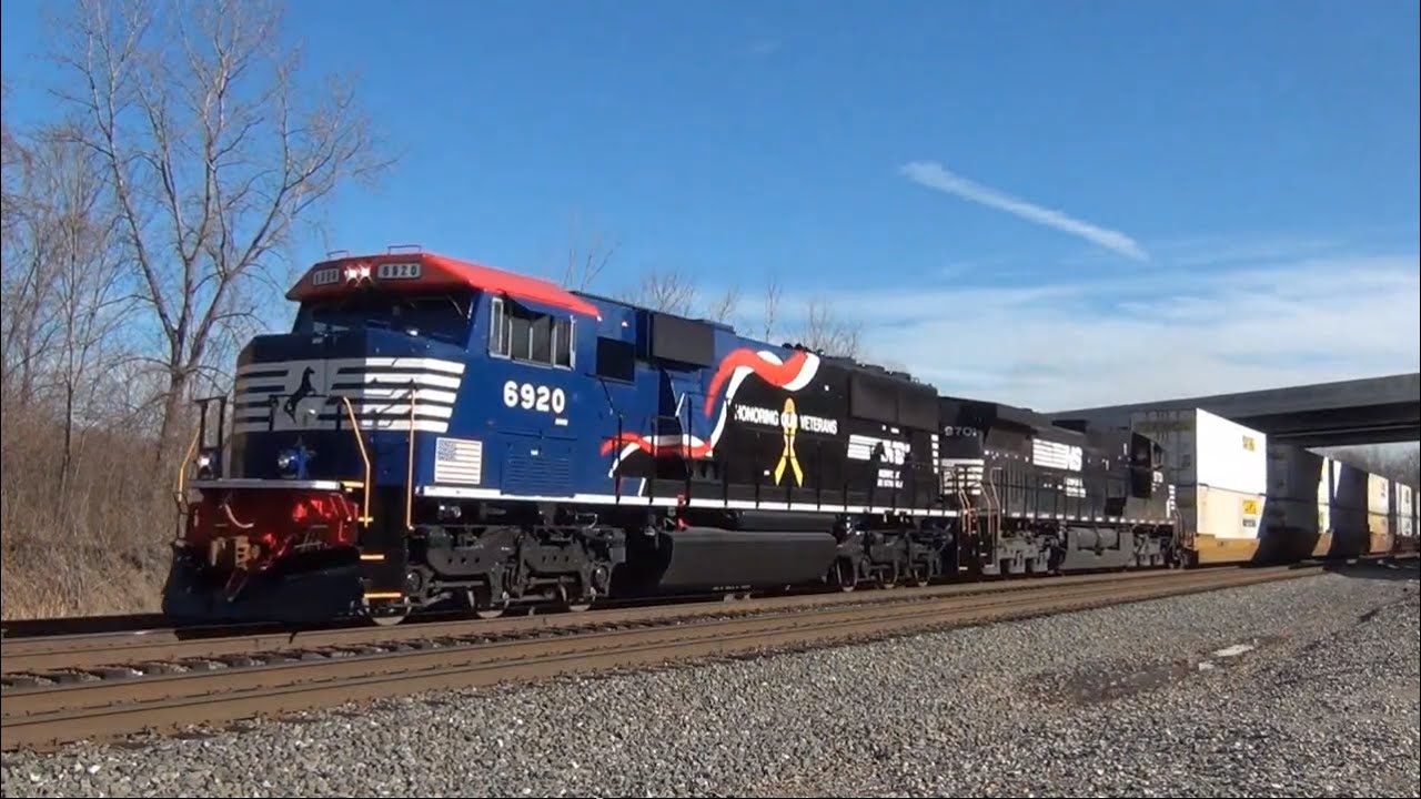 (HD) NS 6920 SD60E Veterans Unit on 21G with one amazing RS-5T
