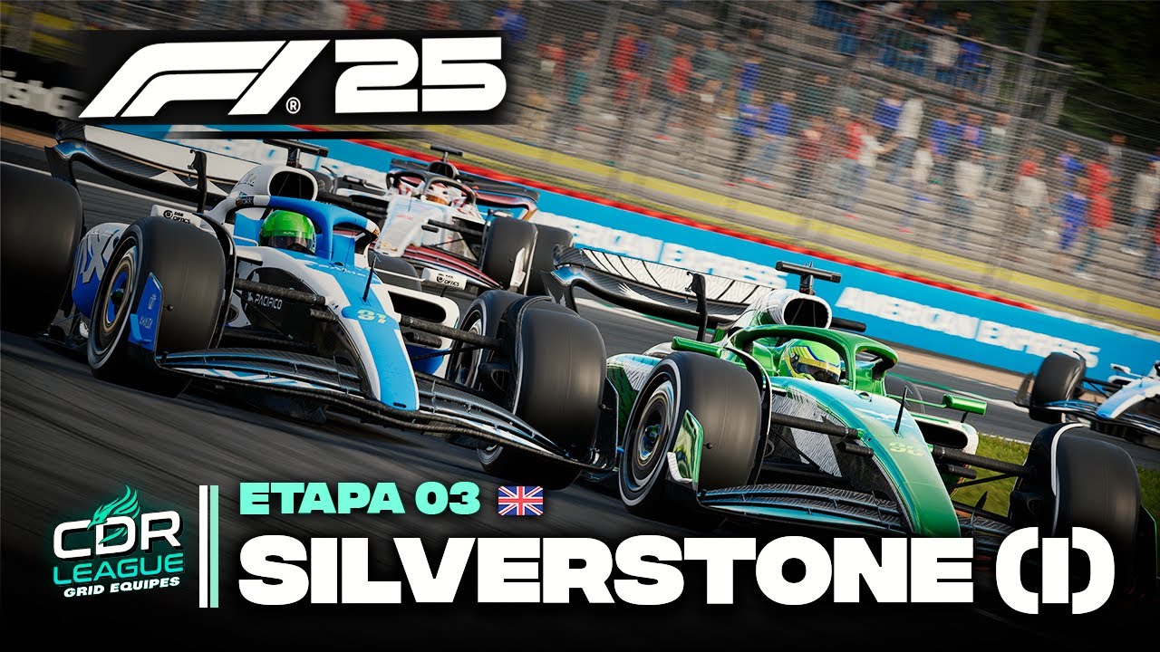 F1 25 - SILVERSTONE INVERTIDA É MELHOR QUE A NORMAL? - CDR Equipes #3