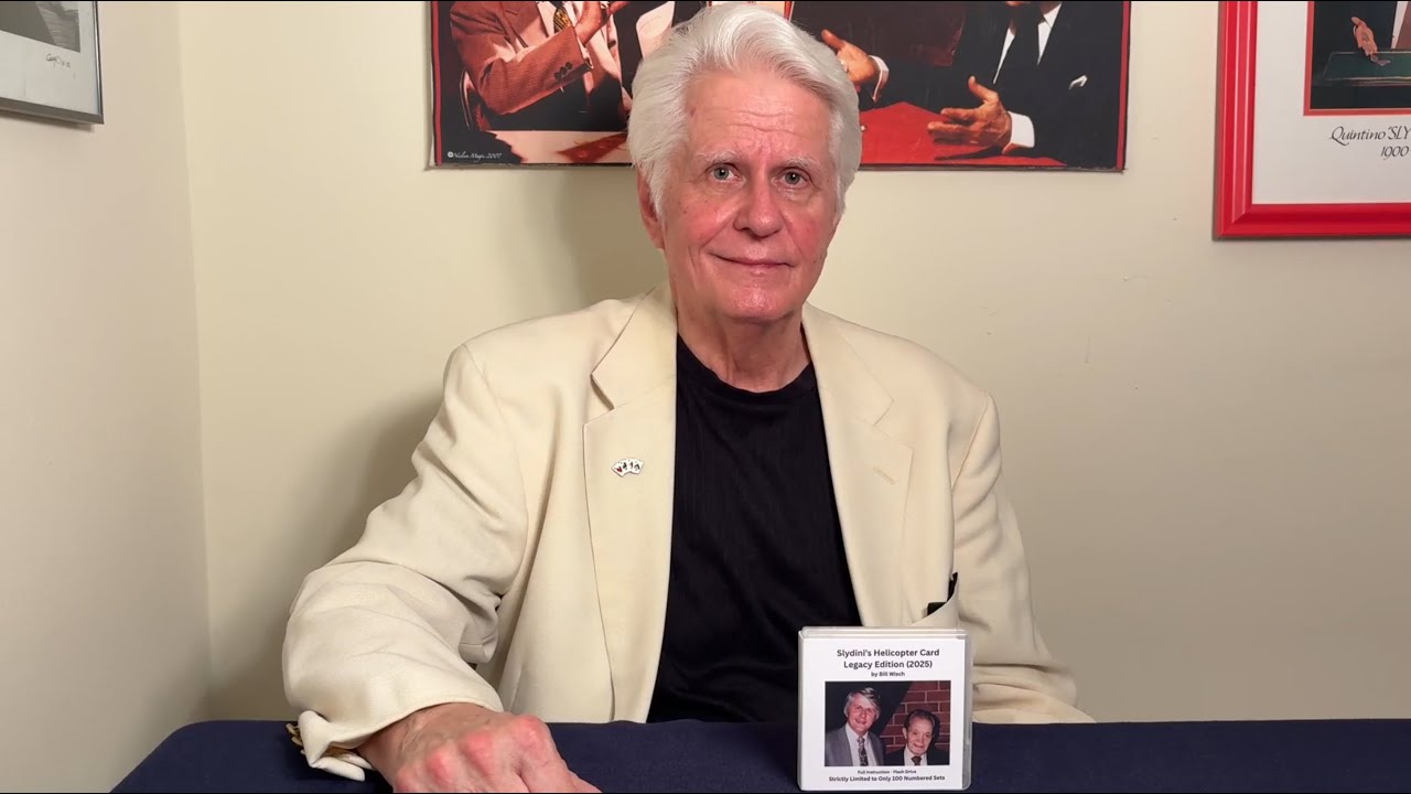 Slydini's Helicopter Card – Legacy Edition (2025) Limited to 100 Numbered Units Sold Out Forever