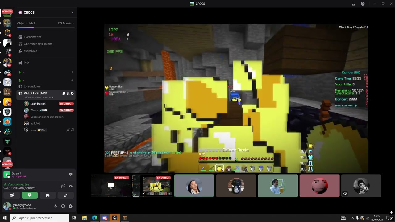JE TUE XYZOOM EN CURVE UHC, IL PLEURE EN ALLEMAND