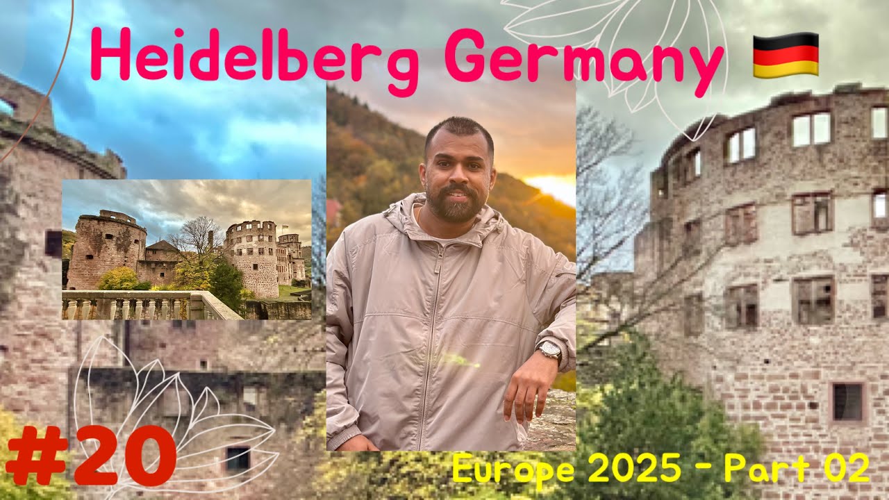 Heidelberg Germany 🇩🇪 | Europe 2025 Part 02 | Heidelberg Castle | #germanytourism #heidelberg 
