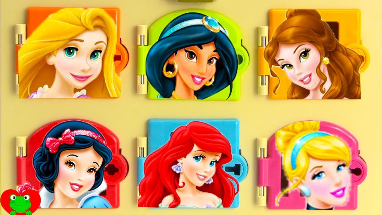 Princesses Trapped Learn Colors and Matching