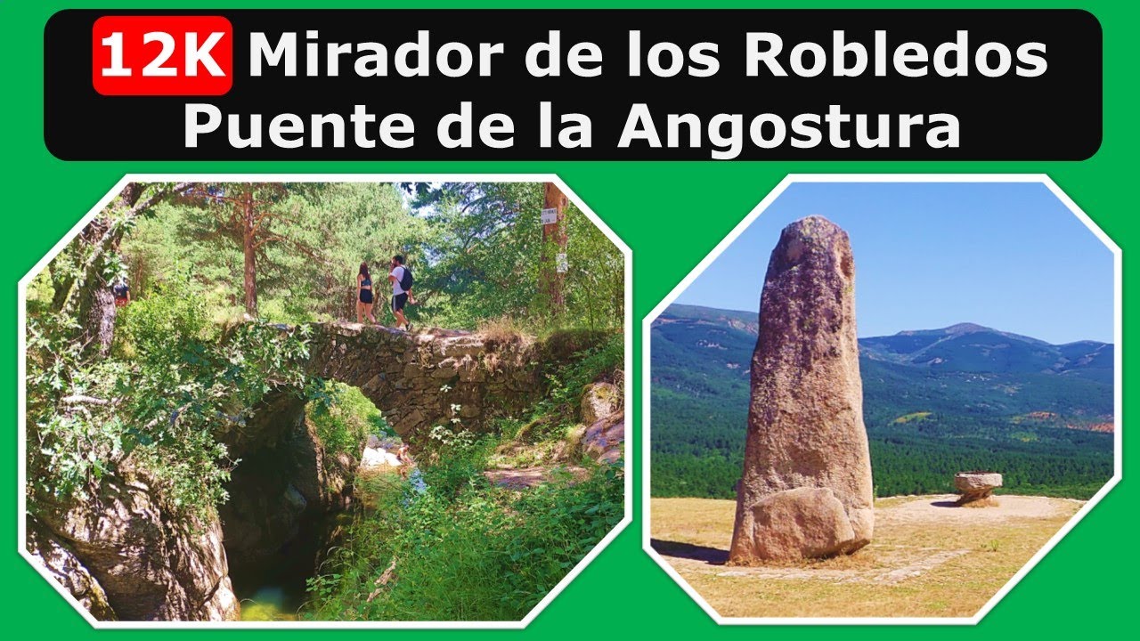 #Senderismofacil 12K | Mirador de los Robledos - Presa del Pradillo - Puente de la Angostura