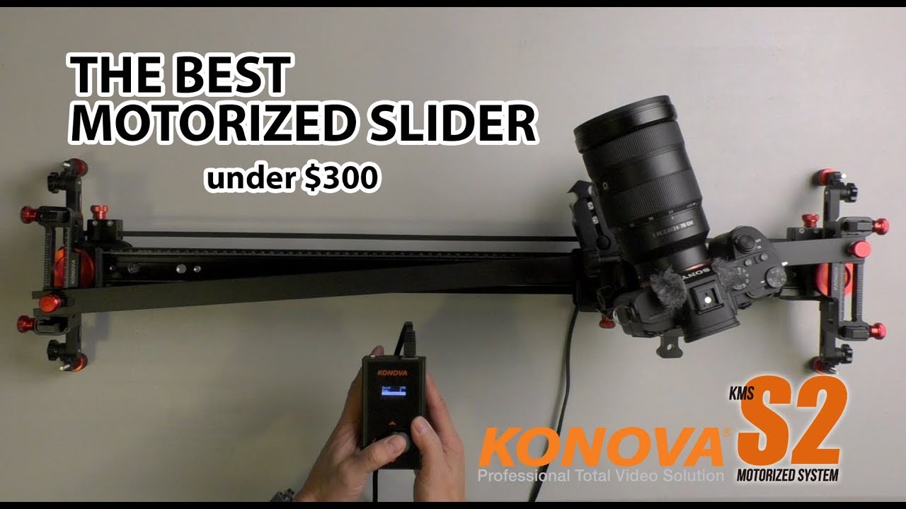 THE BEST BUDGET MOTORIZED SLIDER: Konova S2 System Review