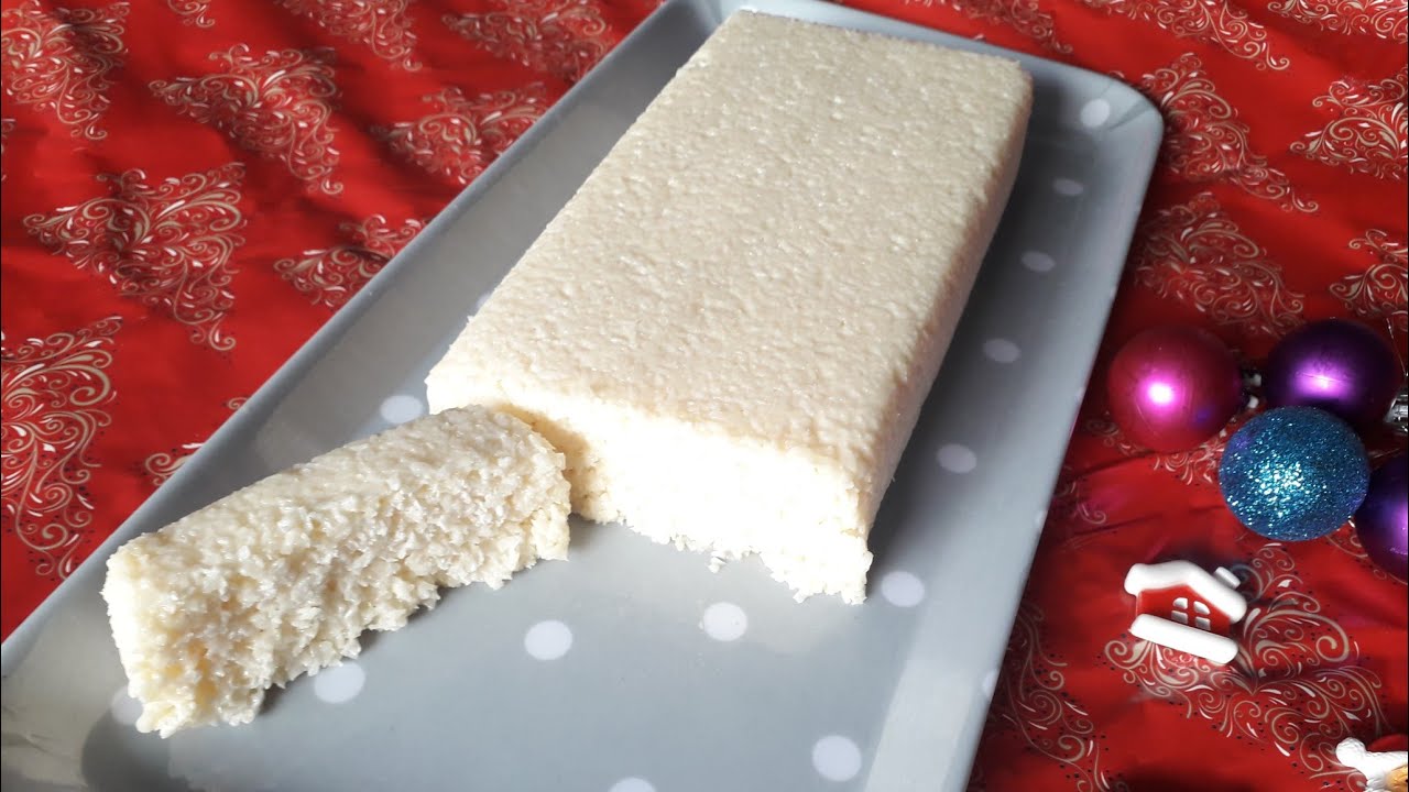 No lo volverás a comprar| turrón de coco, receta fácil, ideal para regalar o vender