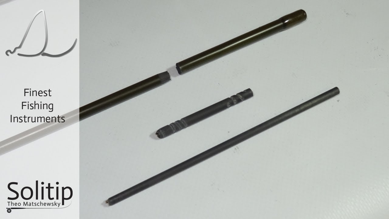 DIY - repair of a broken rod by using the SoliConeConnect Technic from Solitip Part 1