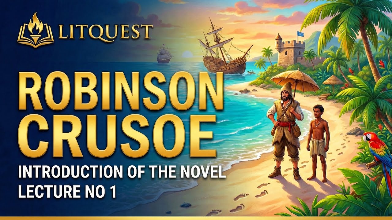 Robinson Crusoe: Introduction & Background | UGB 3rd Sem”