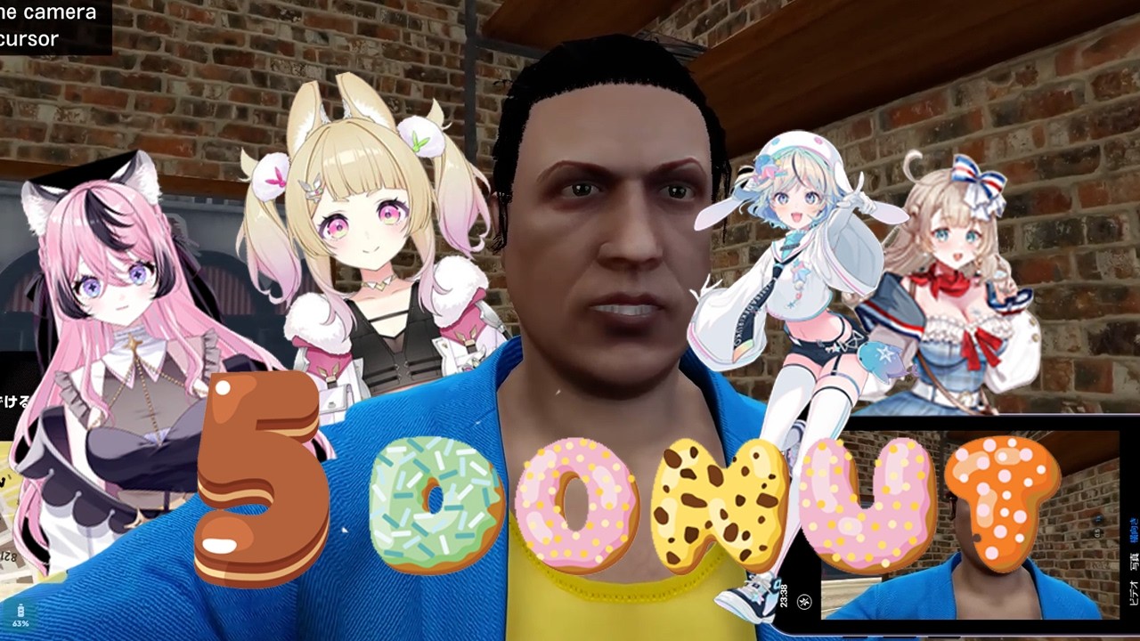 Fanta hiring Vtuber Girls for his Donut Shop [ Fanta | Zeta Division ]