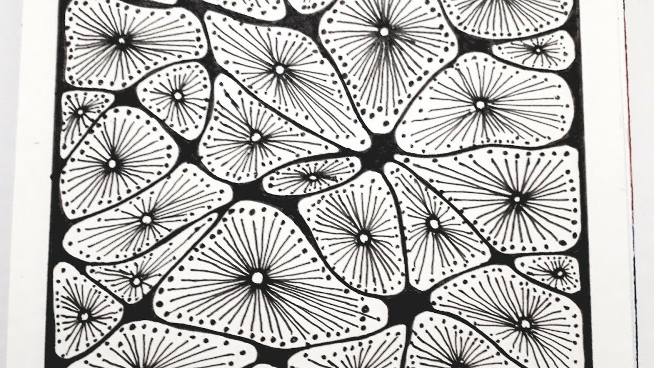 Zentangle patterns / easy doodling patterns 
