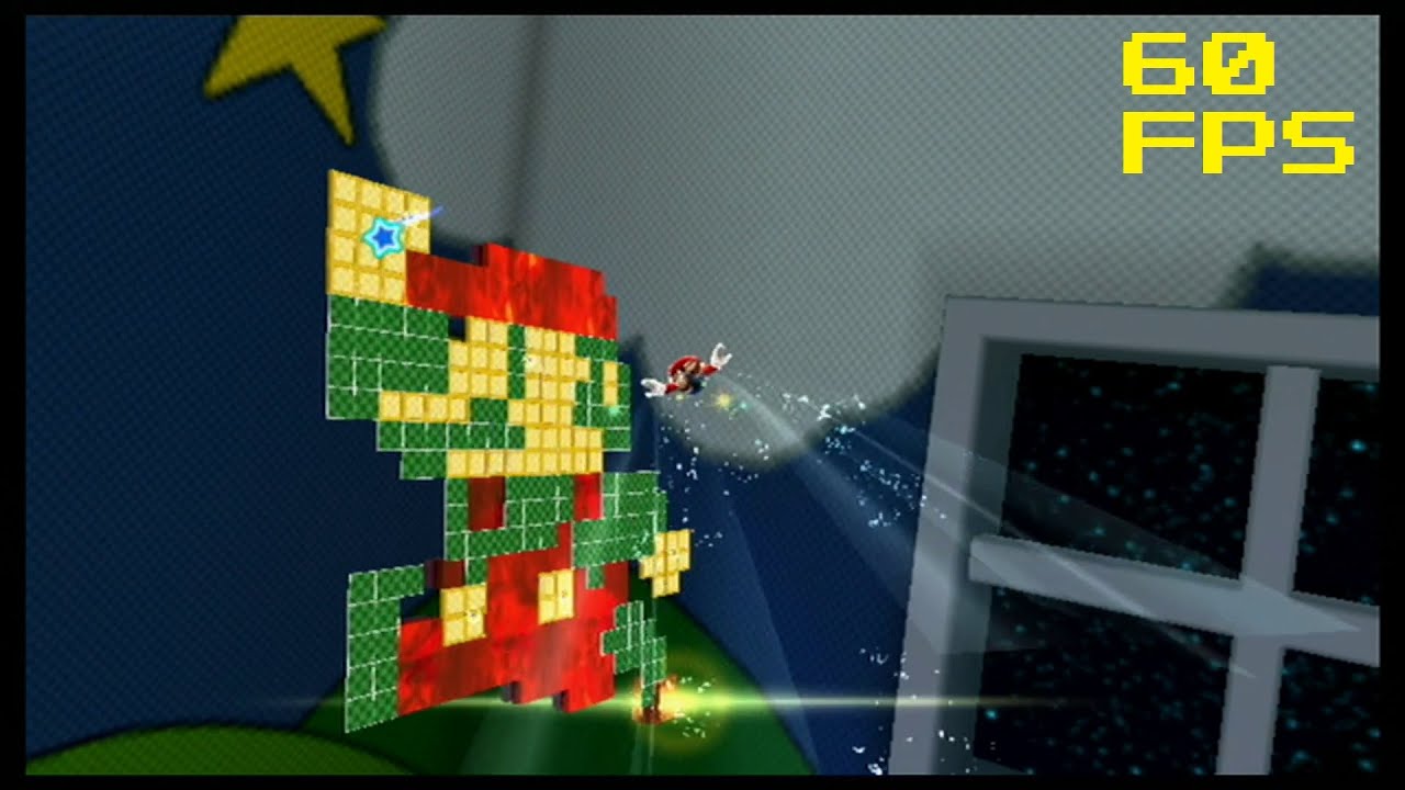 82. [60 FPS] Mario Meets Mario - Toy Time Galaxy - Super Mario Galaxy