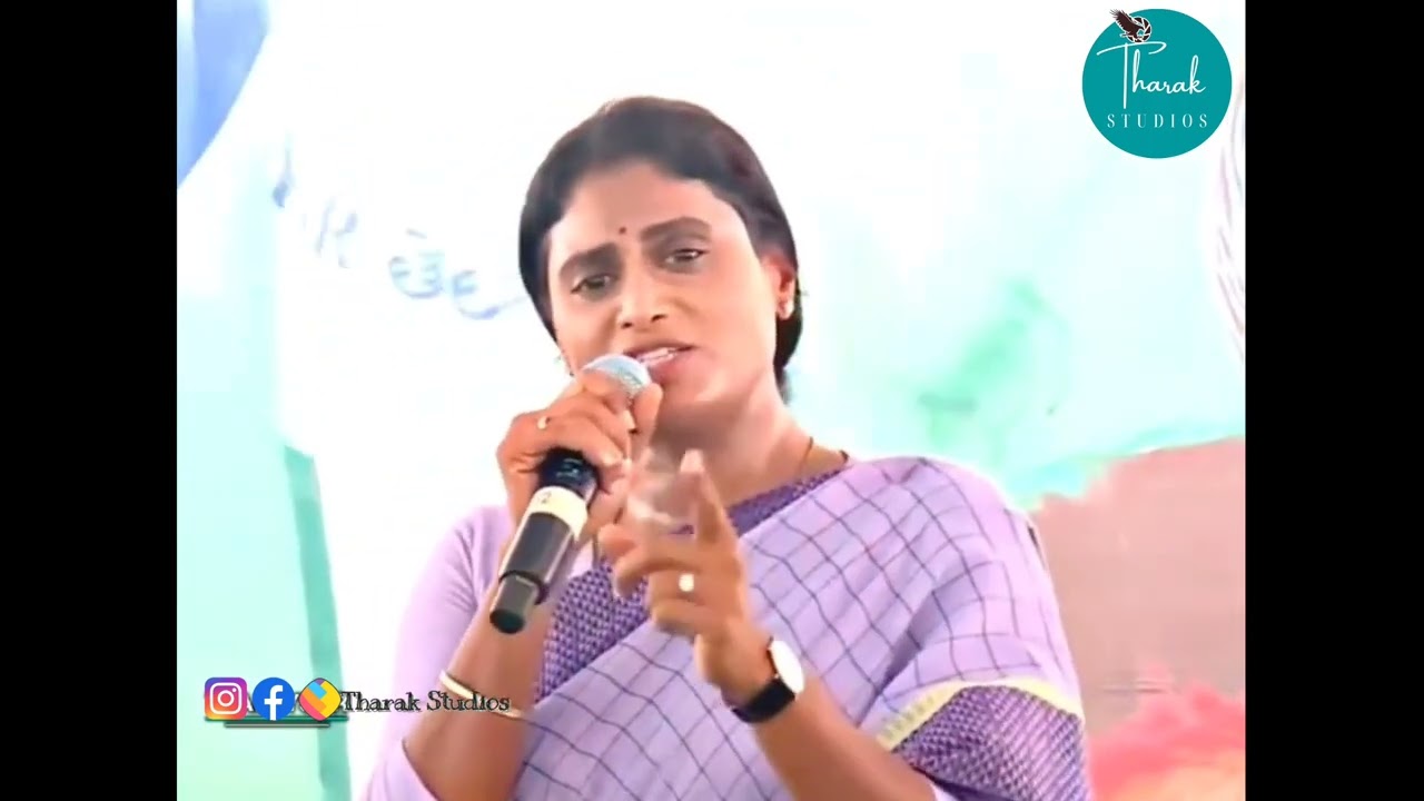 YS SHARMILA EMOTIONAL SPEECH ABOUT #padayatra