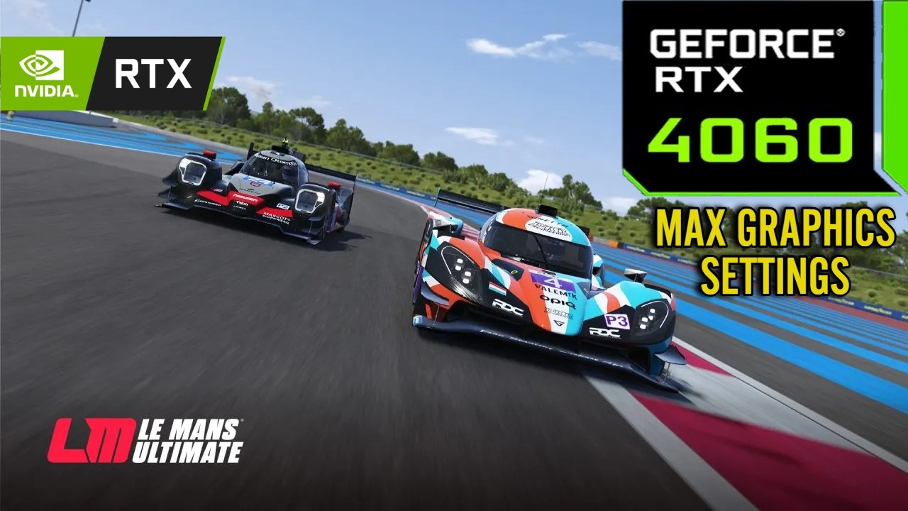 Le Mans Ultimate : RTX 4060 8GB ( Ultra Graphics Settings )