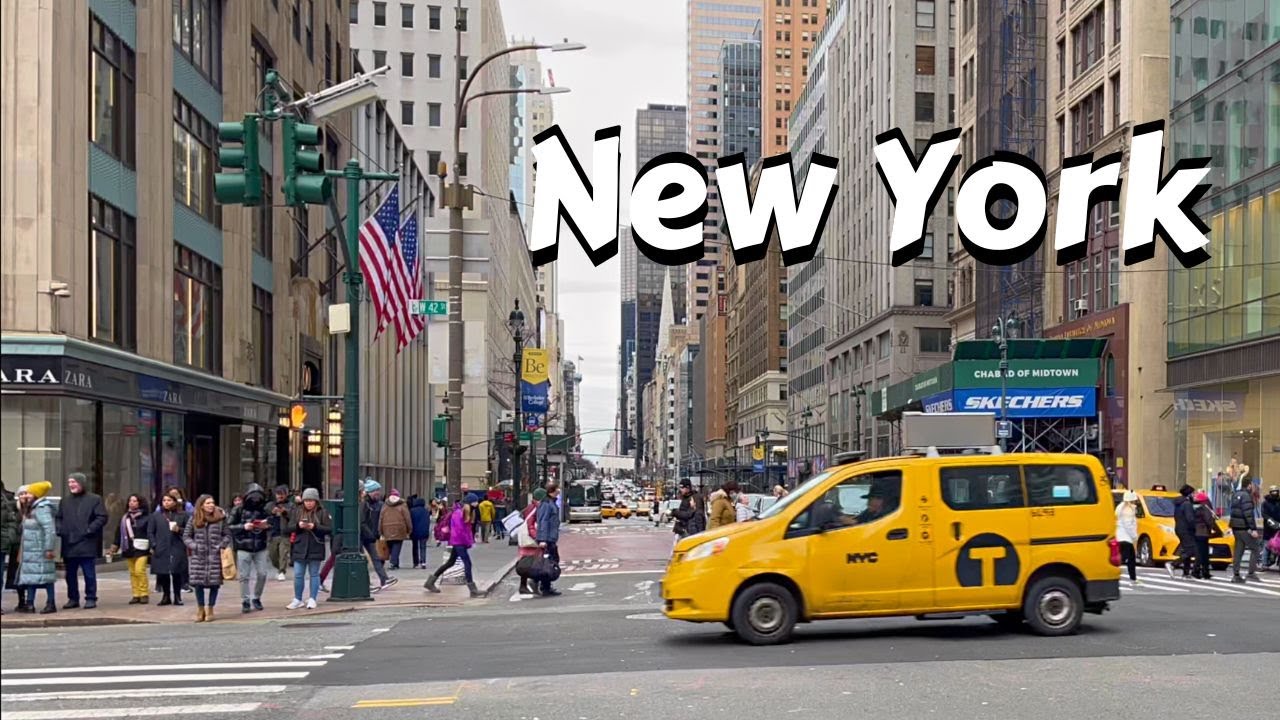 NYC January 2023 - Walking The Streets Of New York City