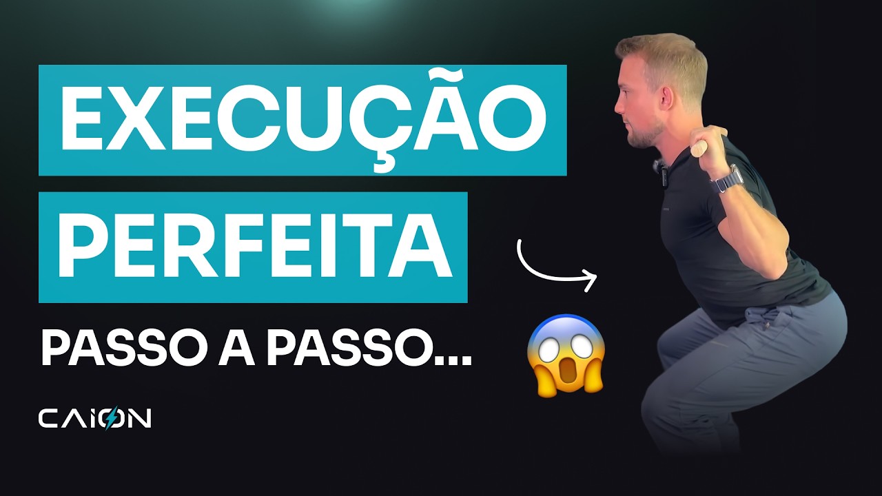 6 exercícios completos para o corpo todo - Aprenda a execução perfeita com um cabo de vassouras