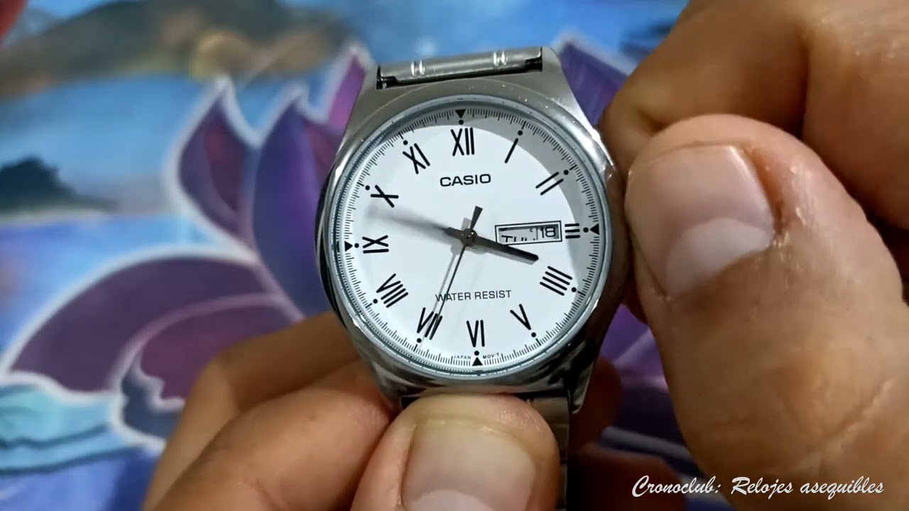 Funciones Casio MTP-V006D Manual Desarrollado