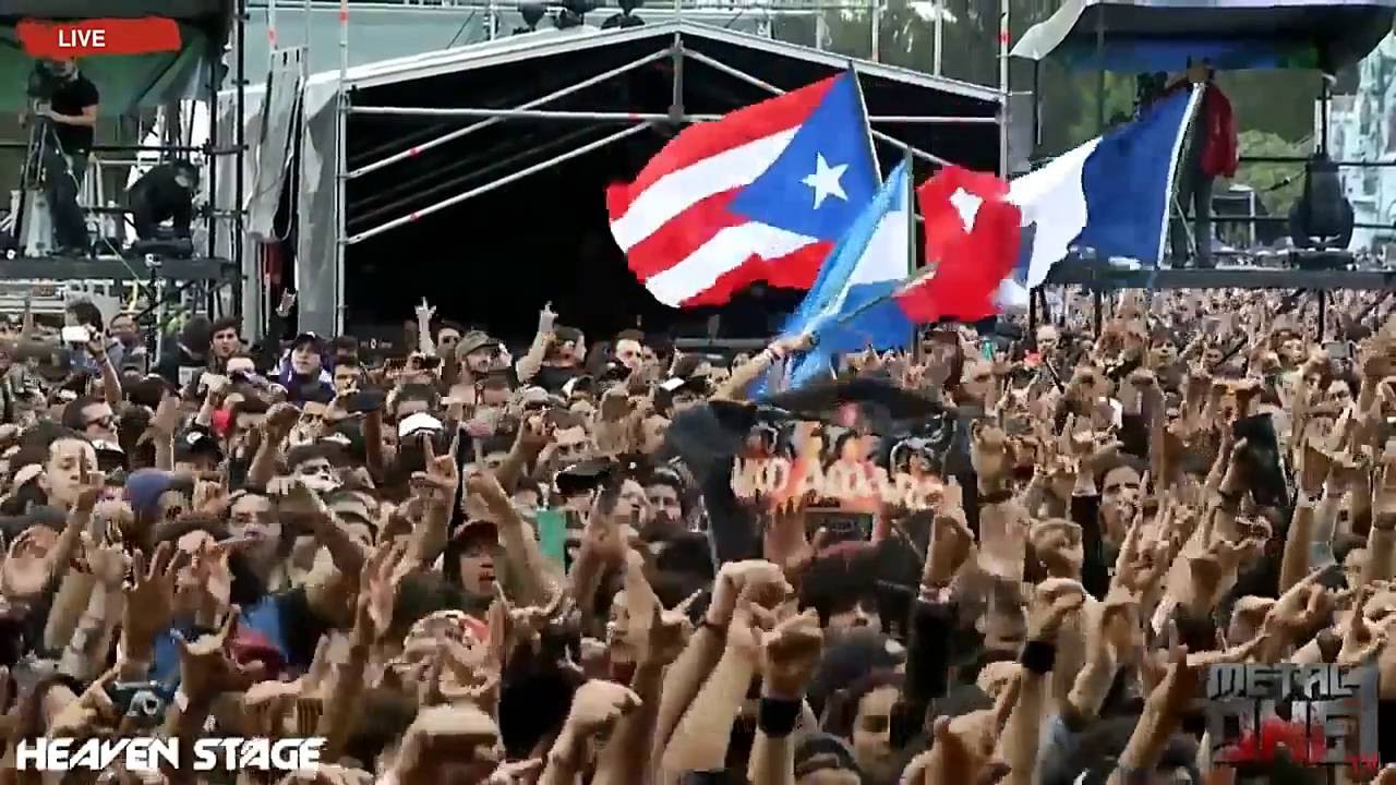 Amon Amarth Deceiver of the Gods (Mejor Audio) Hell and Heaven México 2016