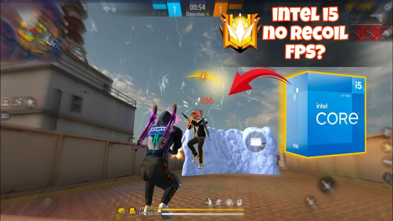 Intel I5 12400F+GTX 1650  Free Fire 🔥Test | 16GB RAM | 90 to 120 FPS 🤯 |