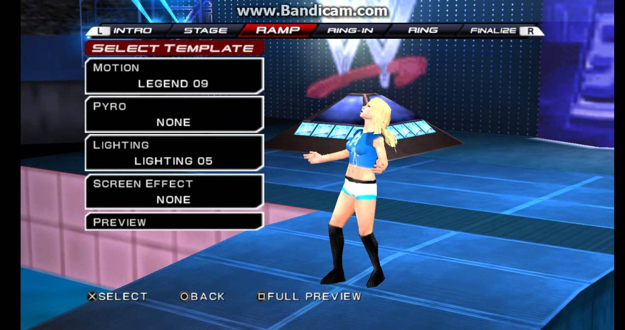 WWE SVR 11 Charlotte Flair Entrance