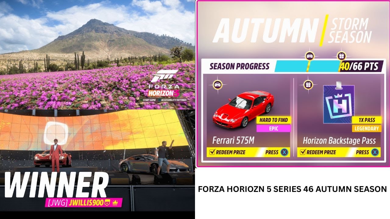 FORZA HORIOZN 5 SERIES 46 AUTUMN SEASON