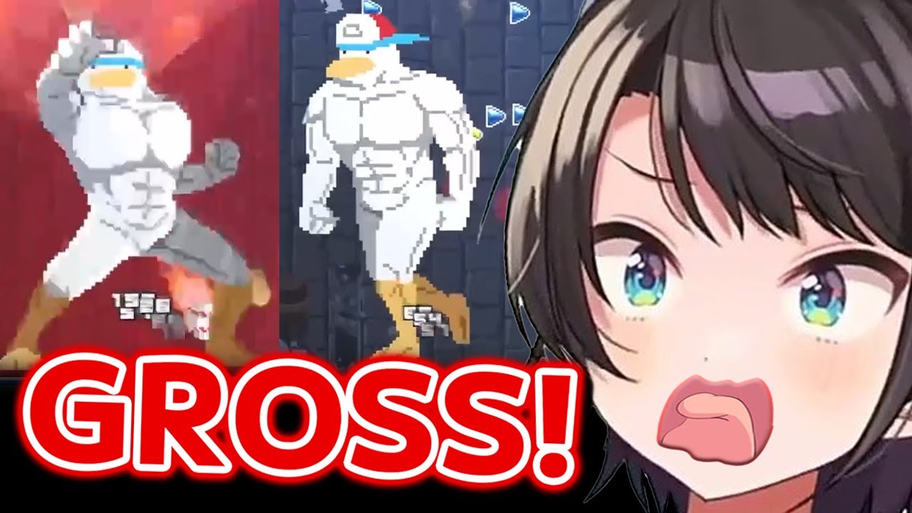 Subaru couldn't believe how Gross Shubangelion was [HoloCure] [Hololive Eng Sub]